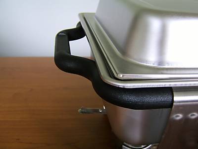 Chafer 9 quart 18/8 stainless steel vollrath ct handle 