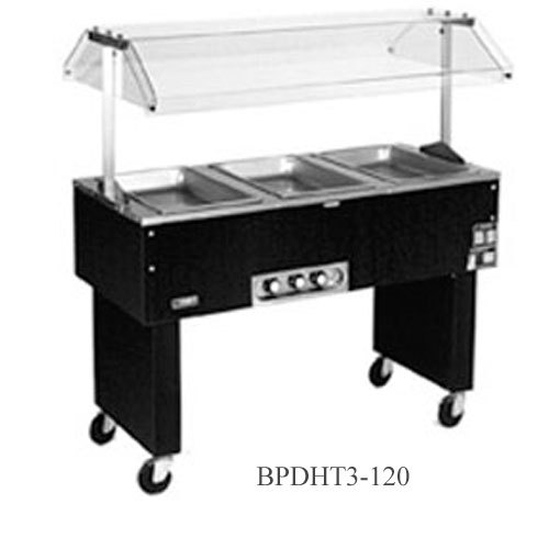 Eagle BPDHT4-240 hot food table, 4 wells, 63 1/2 