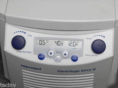 Eppendorf refrigerated microcentrifuge model 5415 r