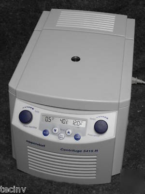 Eppendorf refrigerated microcentrifuge model 5415 r