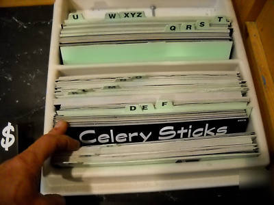 Huge lot of grocery store produce display signs lot# 2