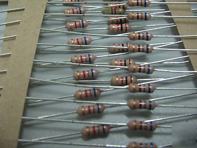 New 750PC resistor kit carbon film 1/4W 5% 