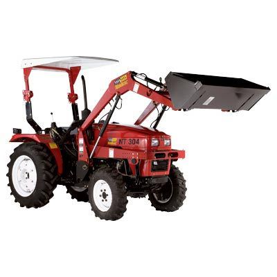 Package â€” 30 hp nortrac tractor with front end loader