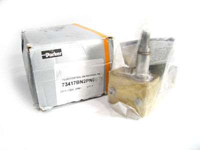 Parker fluid control valve 73417BN2PN00 - air / inert