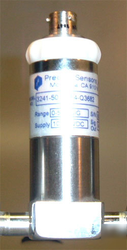 Precise sensors high purity pressure transducer w/gauge