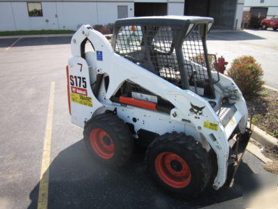 2008 bobcat S175 skid steer loader low hours 