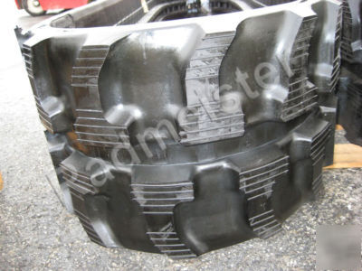 A set of 2 rubber tracks for kubota KX91-3, komatsu