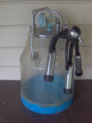 Delaval sterling cow milker bucket pulsator milk claw 
