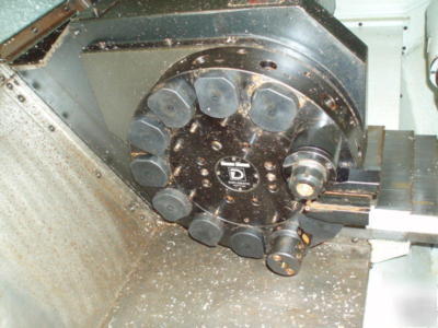Hurco TMM8 cnc turning center 2007 with live tooling