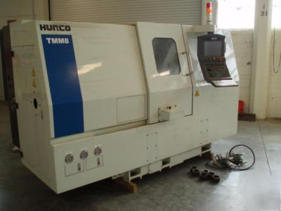 Hurco TMM8 cnc turning center 2007 with live tooling