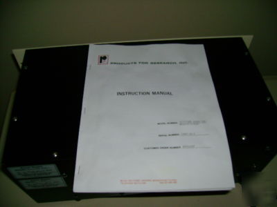 Products for research h.v. photomultiplier power supply