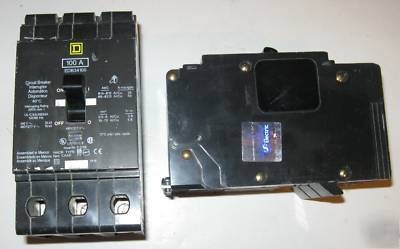 Square d edb 100 a 100A 3 pole 277 480 breaker EDB34100