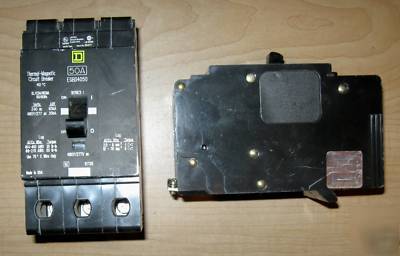 Square d egb 50A 50 a 3 pole 277 480 breaker EGB34050