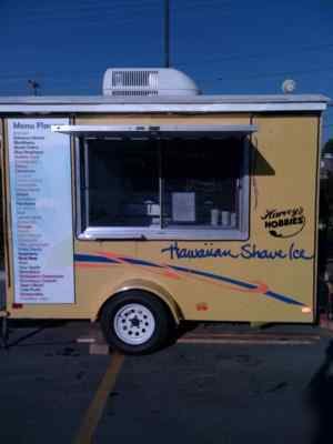 2005 sno-pro fully equippd snow cone concession trailer