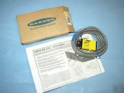 Banner plastic fiber optic sensor #SM2A312FP, #26057
