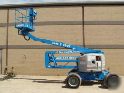 Genie z-45/25 articulating boom lift aerial platform