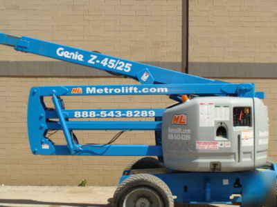 Genie z-45/25 articulating boom lift aerial platform