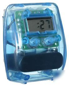 Hydro clock - powered by water or liquids green science