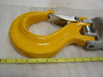 New gunnebo 12.5 ton swivel hook skl-18/20-8 