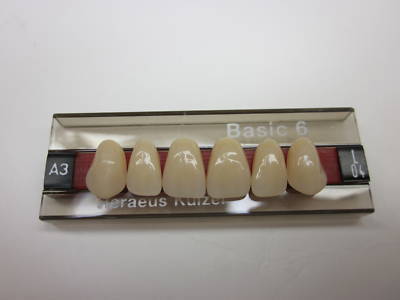 New heraeus basic denture teeth................... 