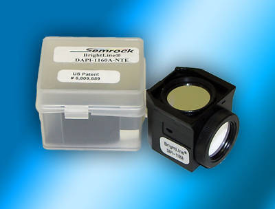 New nikon-semrock dapi fluorescent microscope filter 