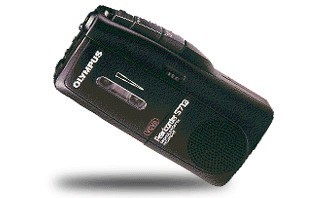 New olympus pearlcorder S713 microcassette recorder 