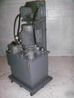 Parker hydraulic power unit 12GPM 15HP V2010 pump