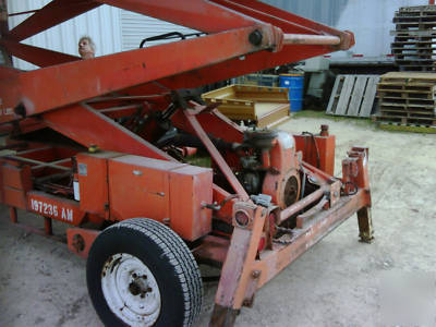 Scissor lift - selma - large deck 