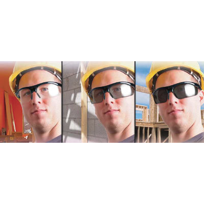 Smartlens uv-reactive safety glasses - auto darkening
