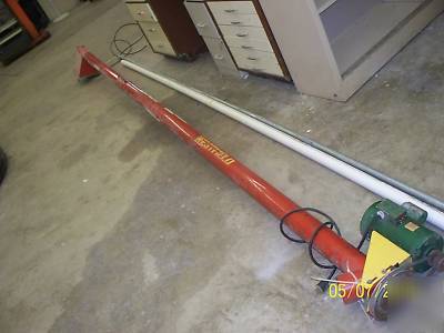 Westfield grain seed granular auger 15' with transport 