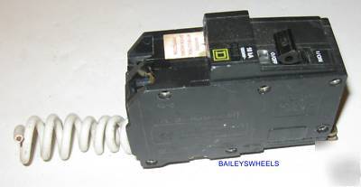 Square d qob 20A 20 amp 2 pole gfep gfi gfci breaker