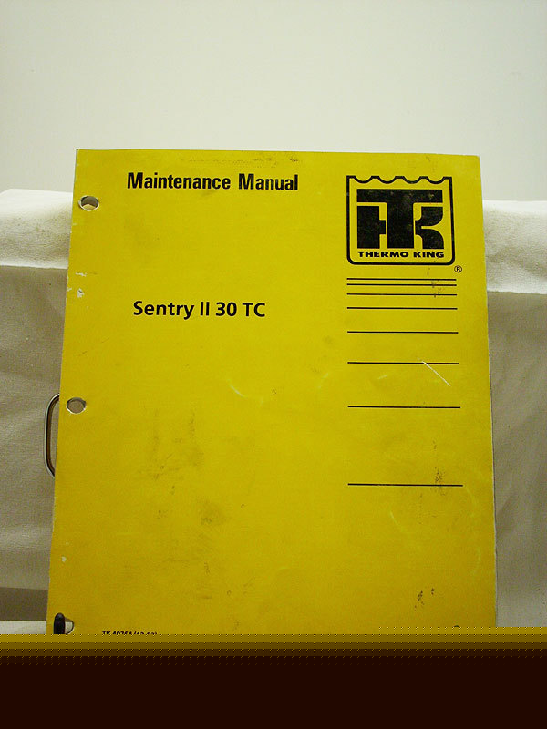 Thermo king sentry ii 30 2.2 engine maintenance manual