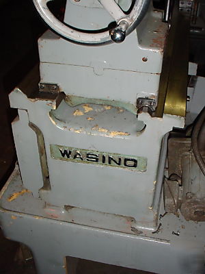 Wasino wildcat gear head toolroom lathe 22 x 50 japan