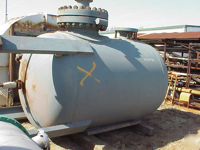 1000 gal carbon steel vessel tank 755 psig nj