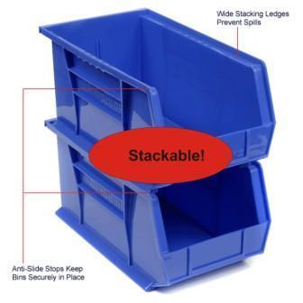 Akro-mils storage bin #30240 (blue) (qty 6)