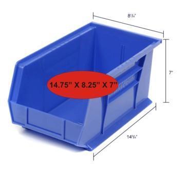 Akro-mils storage bin #30240 (blue) (qty 6)