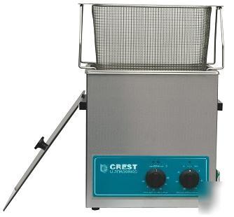 Crest gallon CP230HT ultrasonic heated cleaner & basket