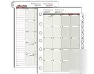 Day runner express planning pages monthly 061-658Y-10 