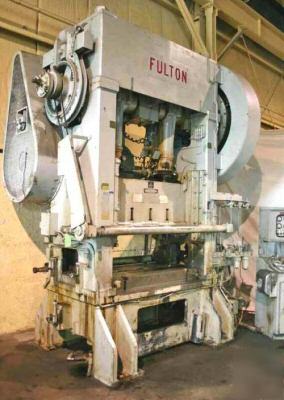 150 ton fulton ssdc press floor stding 30 to 60 spm 