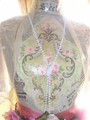 Antique vtg french dress form C1900 wallpaper rose best