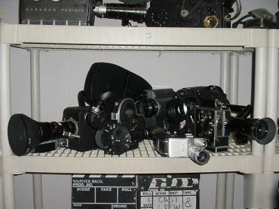 Arri, cp-16, bolex M5, canon scoopic, K100. from $799.