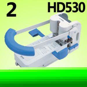 Carl hd 2-hole paper punch, #hd-530/xhc-2300 - 300 shts