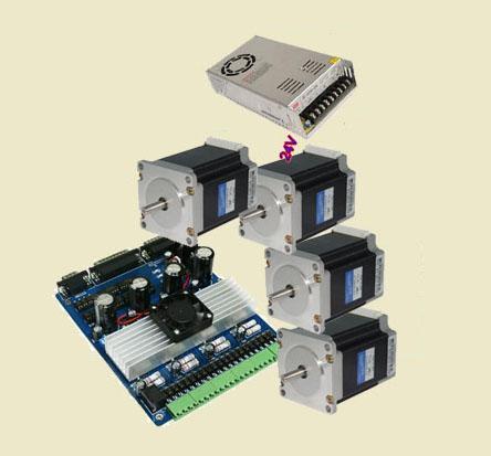 4 axis cnc router or mill stepper motor complete kit