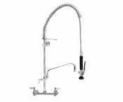 Fisher spring style wall mounted pre-rinse unit 16IN