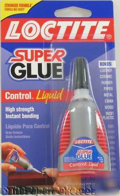 Loctite control liquid premium super glue single
