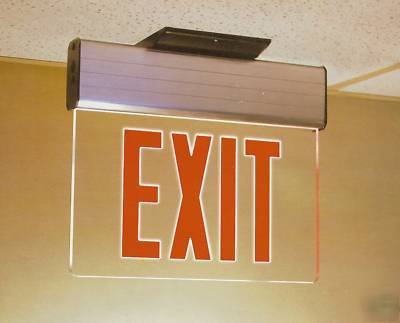 New emergency door fire exit light sign led indoor 