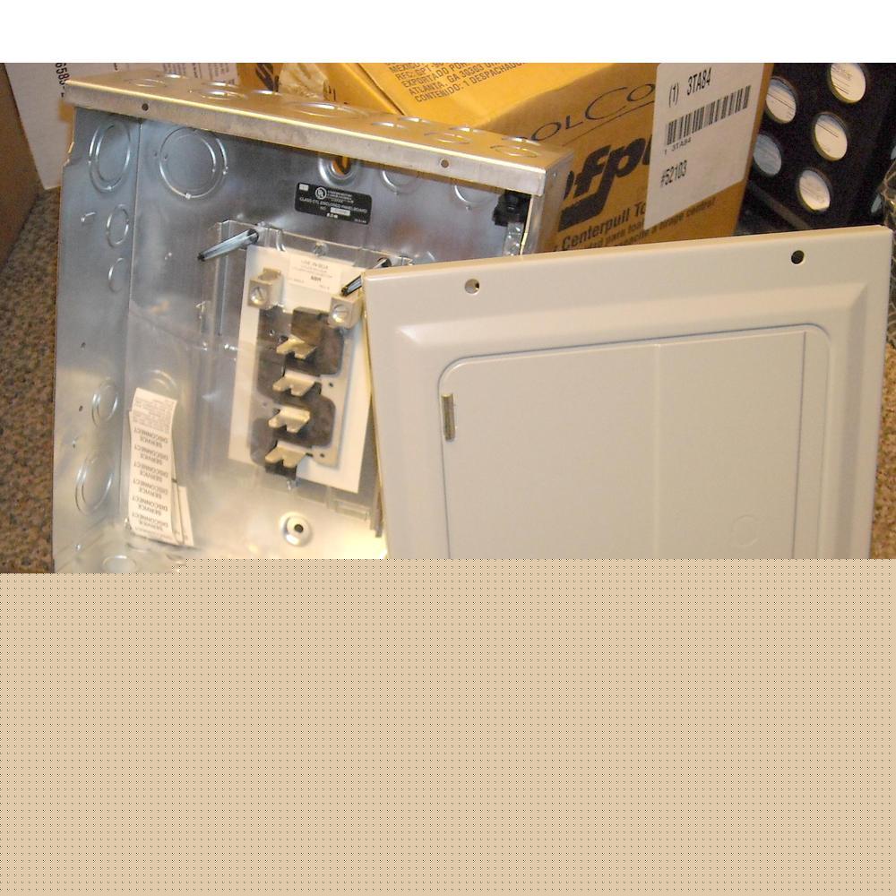 Cutler hammer BR816L125SDP 125A main lug load center