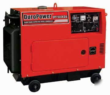 Duropower DP7500EDS 7500W diesel silent generator
