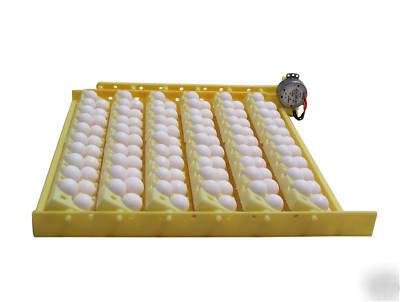 Gqf model 1610 combination auto incubator egg turner