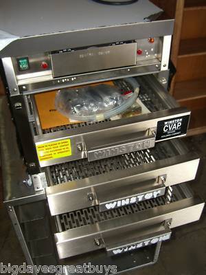 New winston cvap 3 drawer holding cabinet , great deal 